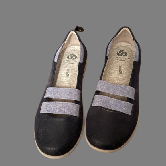 Clark's Cloudstepper Navy Blue Size 6.5 - Picture 1 of 2